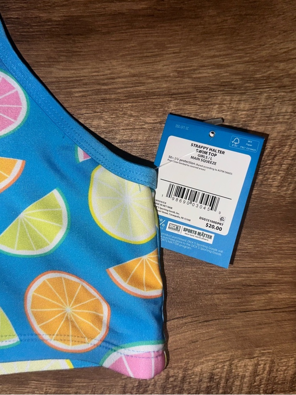DSG girls bikini. Brand new. Top is a large and bottoms are a medium - Picture 4 of 7